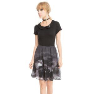 Harry Potter Hogwarts Landscape Skater Dress